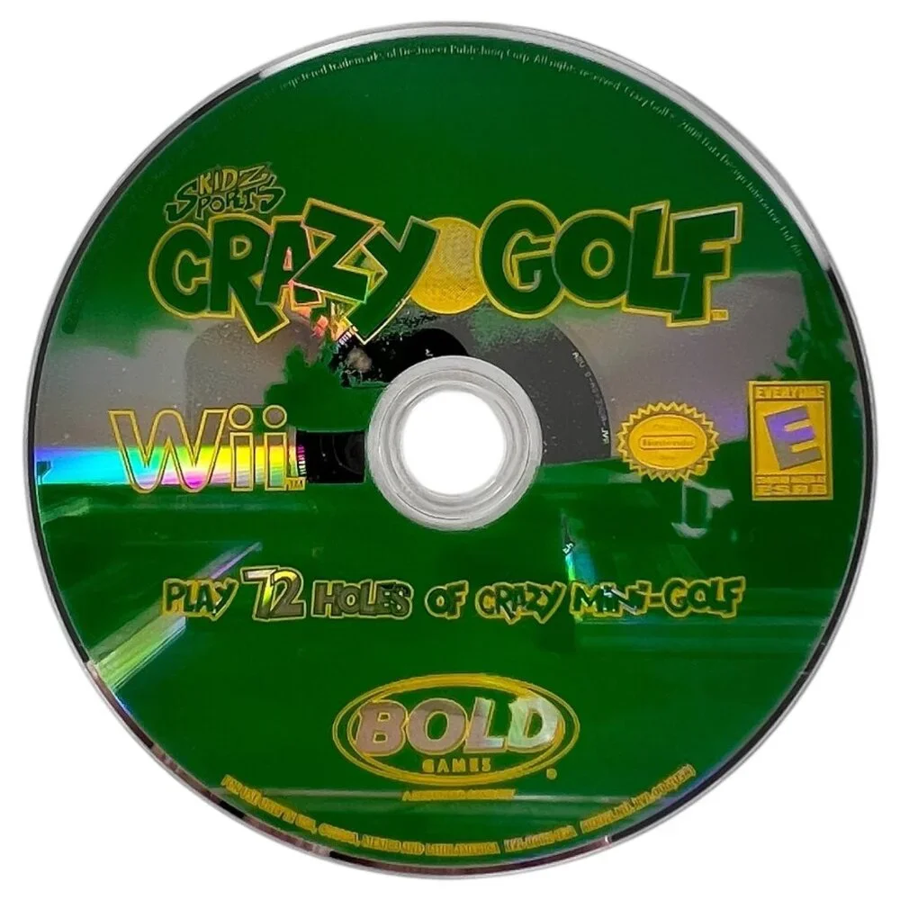 Nintendo Wii Kidz Sports Crazy Golf Video Game With Manual &‎ Case Complete
